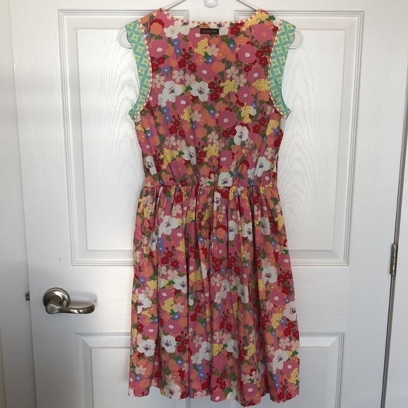 matilda Jane dress NWT. Floral on pink background. - Picture 5 of 9